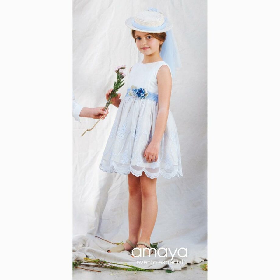 Vestido ceremonia niña- 532216 - Amaya - Imagen 2