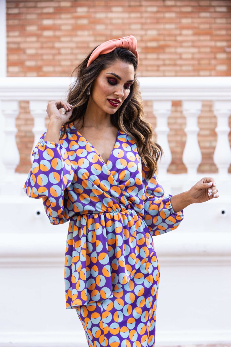 Vestido midi - 102 - Marta en Brazzil - Imagen 2