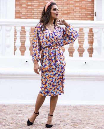 Vestido midi - 102 - Marta en Brazzil