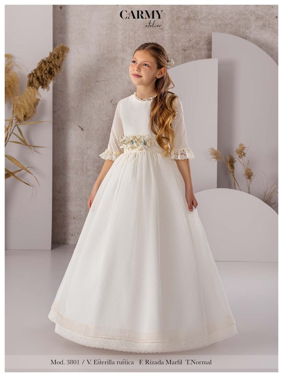 Vestido comunión - 3801 - Carmy