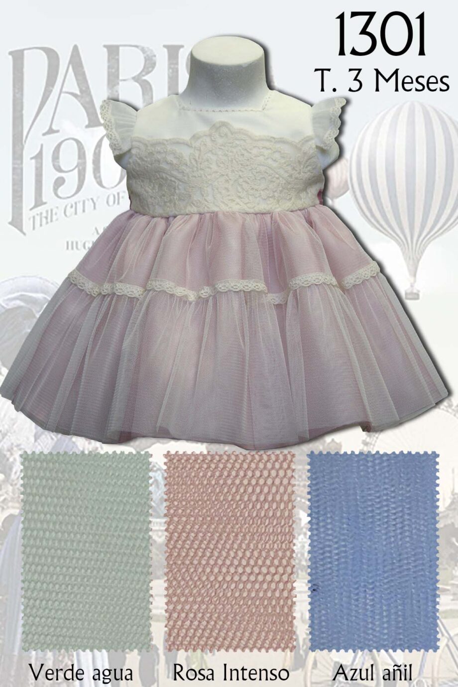 Vestido ceremonia - 1301 - Anavig