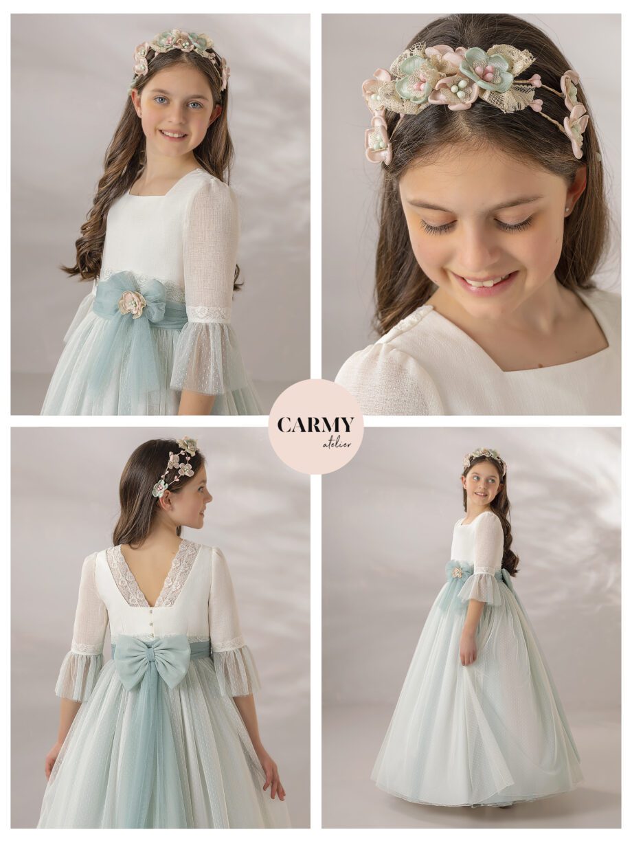Vestido comunión - 4119 - Carmy - Imagen 2