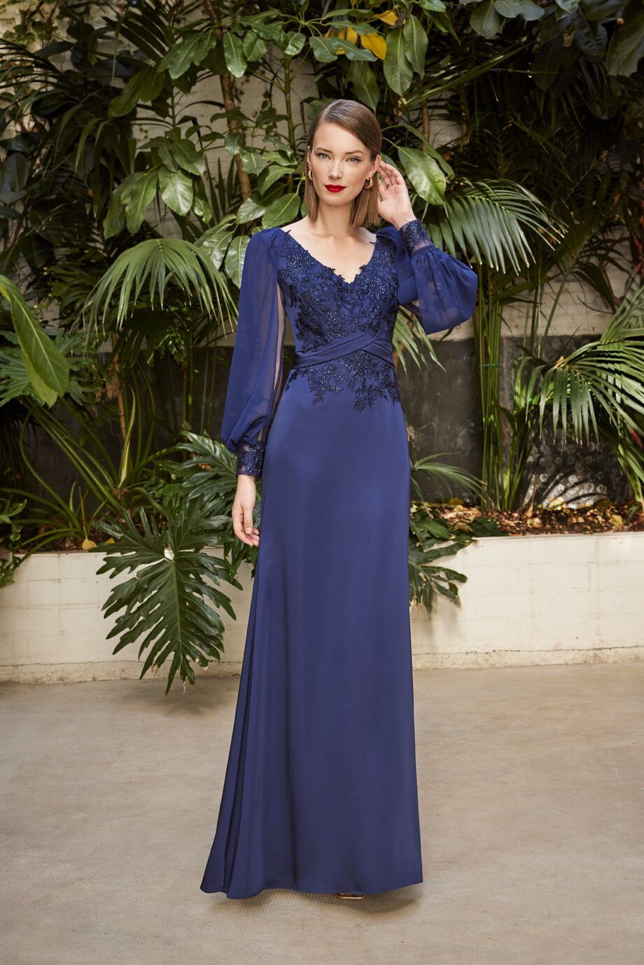 Vestido largo - 50421 - Carla Ruiz
