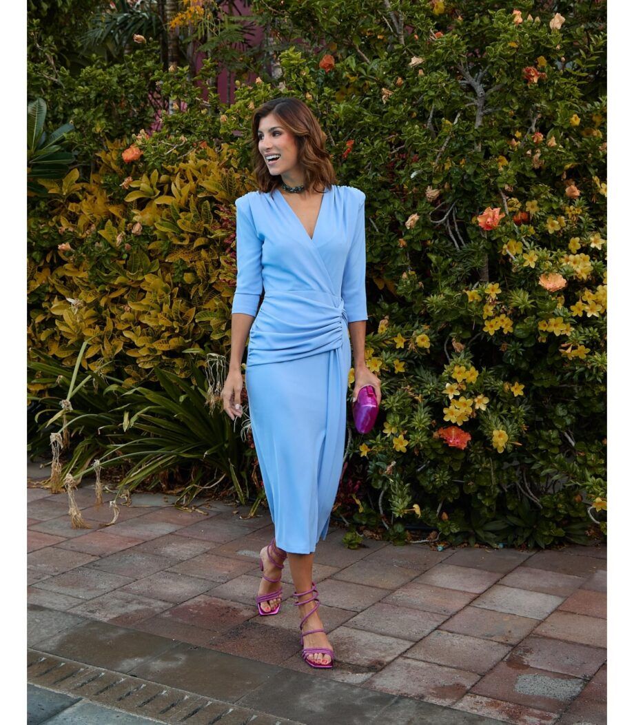 Vestido midi - J109 - Marta en Brazil