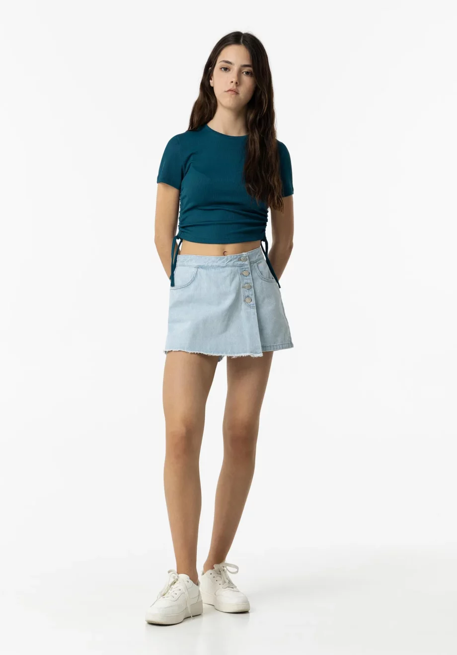 Falda short - 10054629 - Tiffosi
