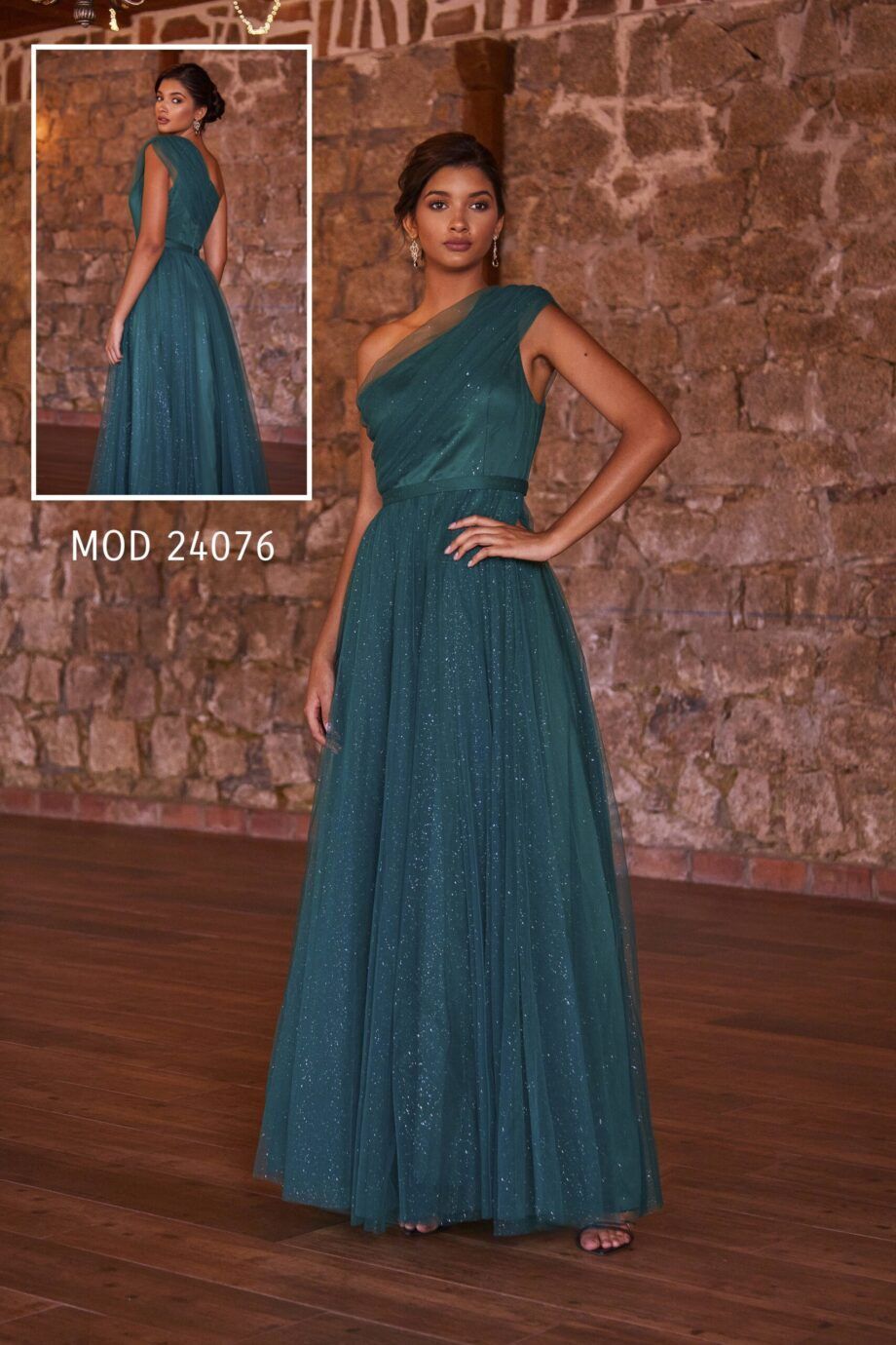 Vestido largo - 24076 - Alma Gemela