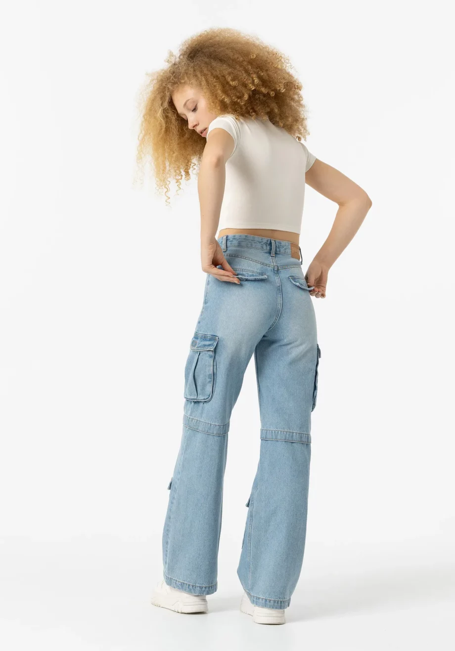 Pantalón vaquero cargo - 10056310 - Tiffosi - Imagen 2