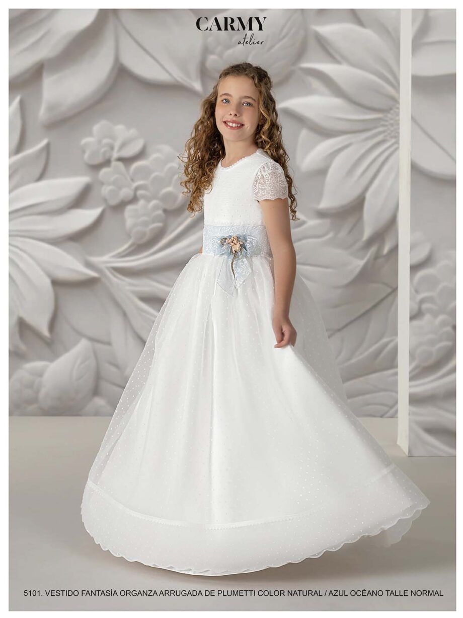 Vestido comunión - 5101 - Carmy