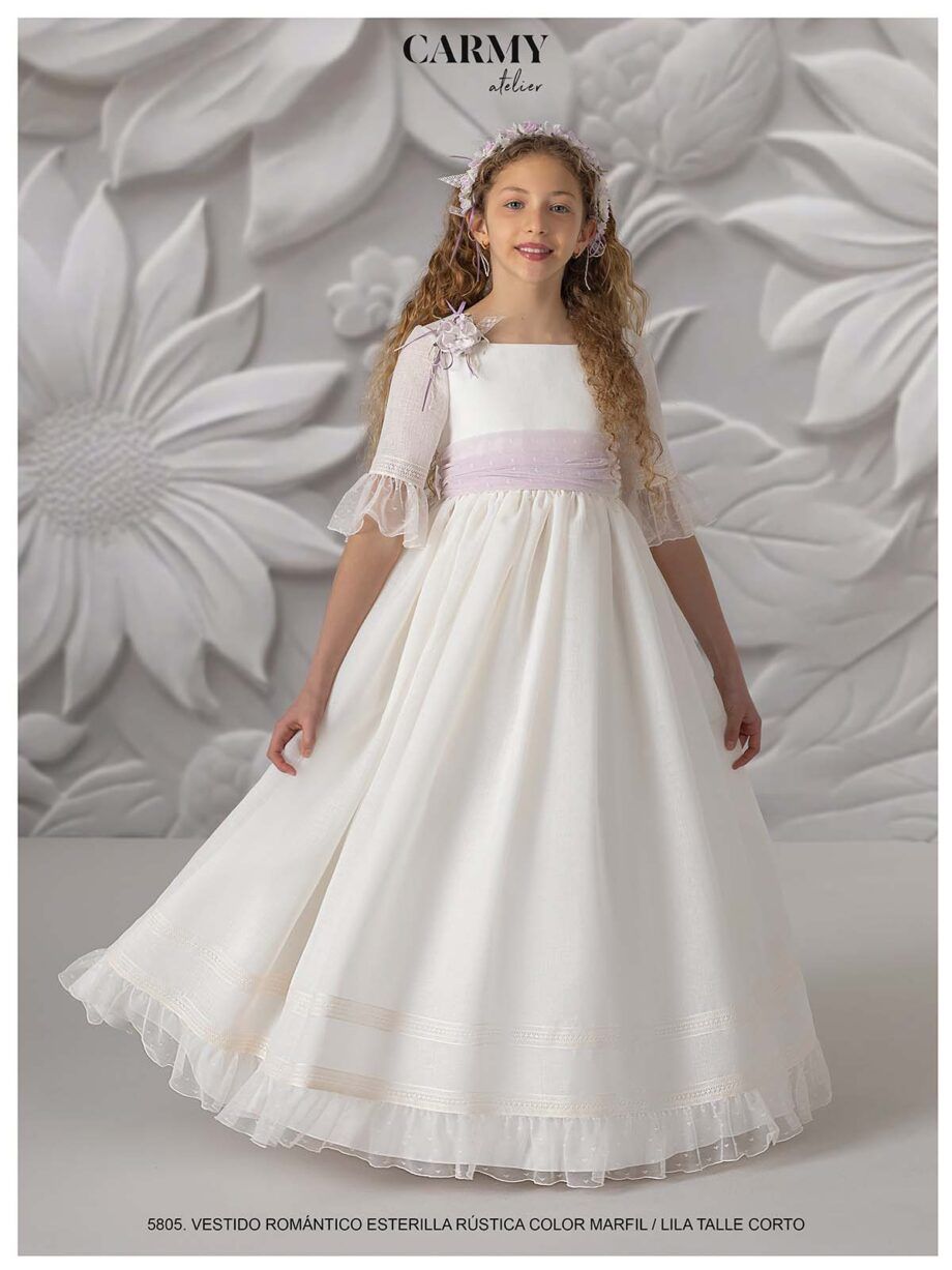 Vestido comunión - 5805 - Carmy