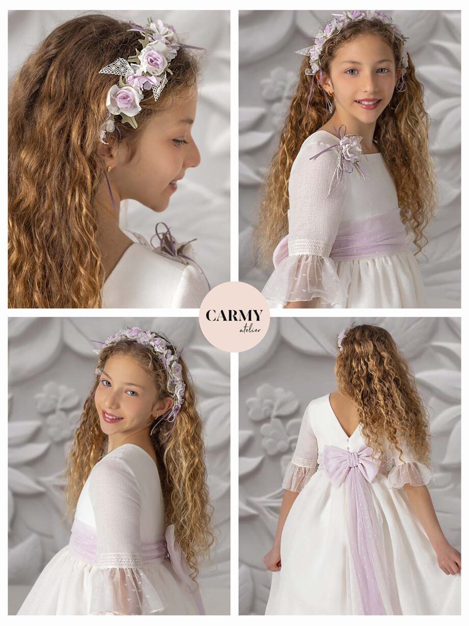 Vestido comunión - 5805 - Carmy - Imagen 2