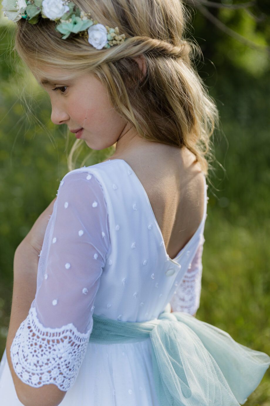 Vestido comunión - Blanca - Coordinanos - Imagen 3