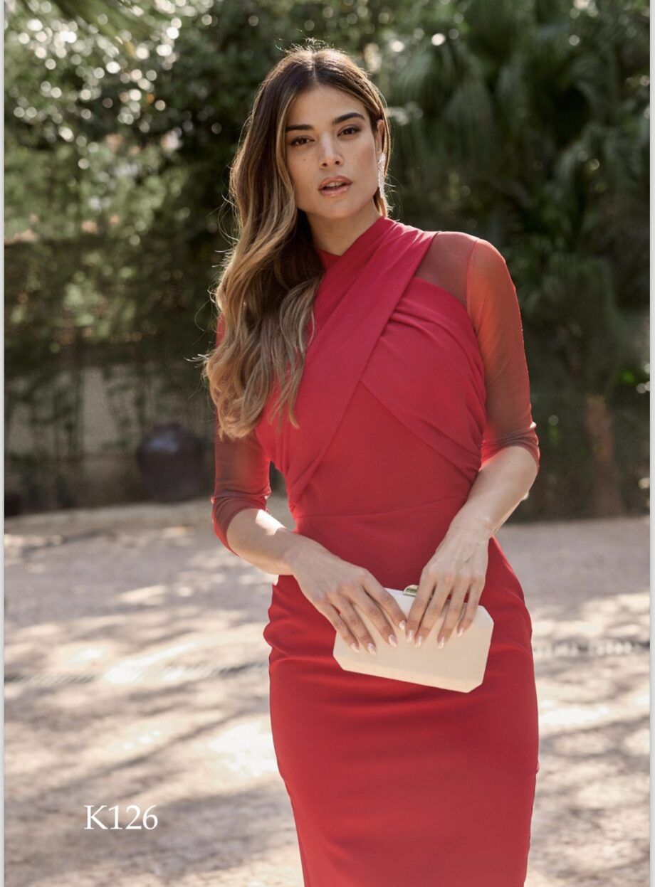 Vestido midi - K126 - Marta en Brazil