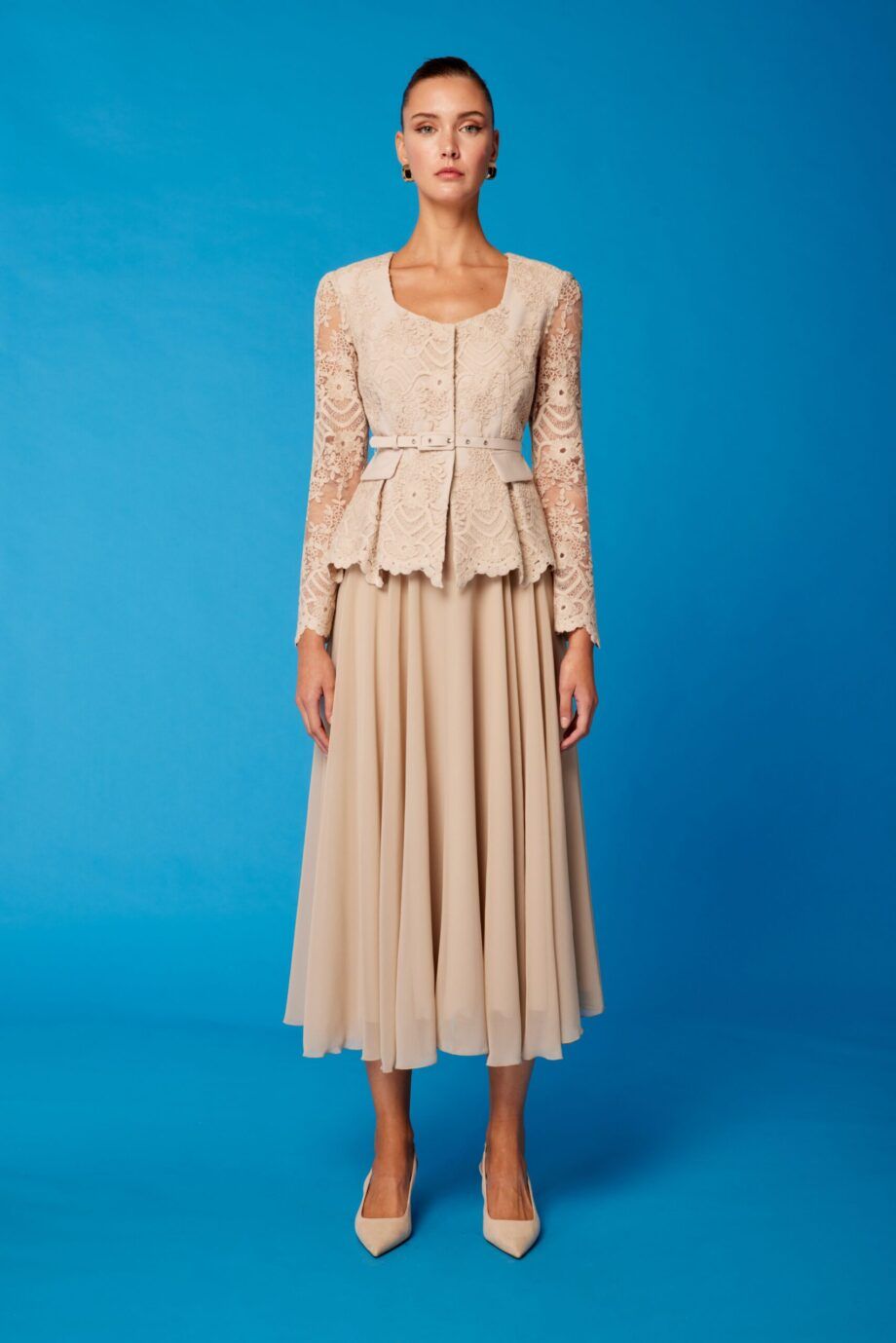 Vestido midi - 51578 - Carla Ruiz - Imagen 3
