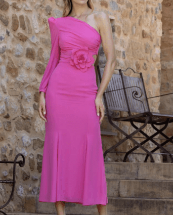 Vestido midi - 25118 - Betzzia