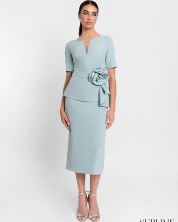 Vestido midi señora - 1006.1 - Rayan Modas