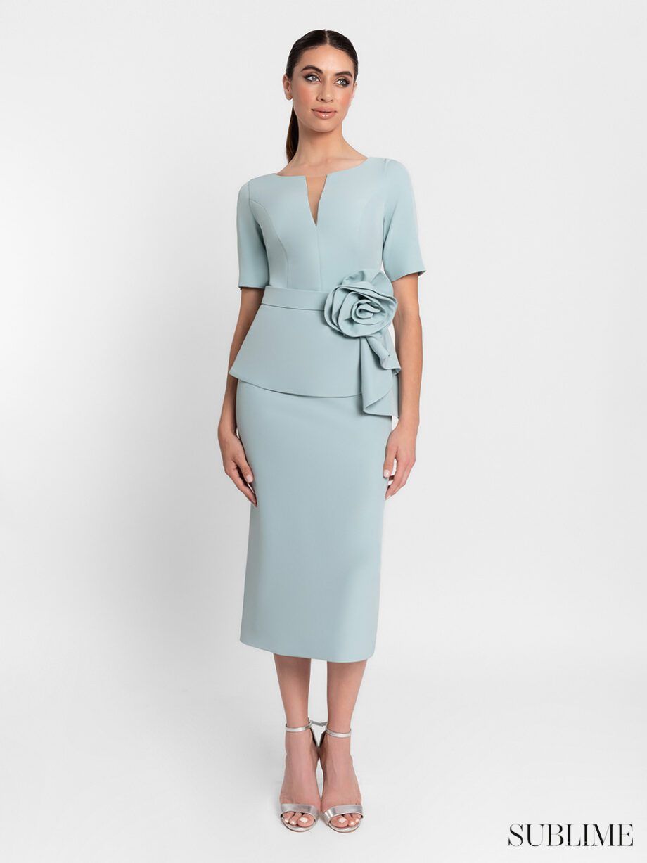Vestido midi señora - 1006.1 - Rayan Modas