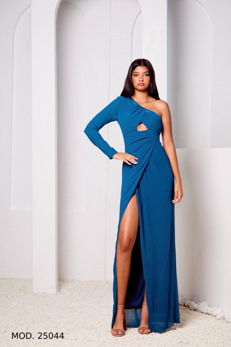 Vestido largo - 25044 - Alma Gemela