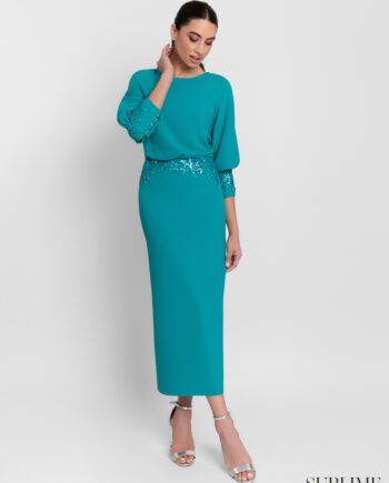 Vestido midi señora - 1097.26 - Moncho Heredia