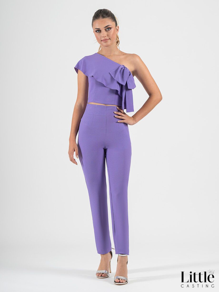 Top asimetrico - 6022 - Casting