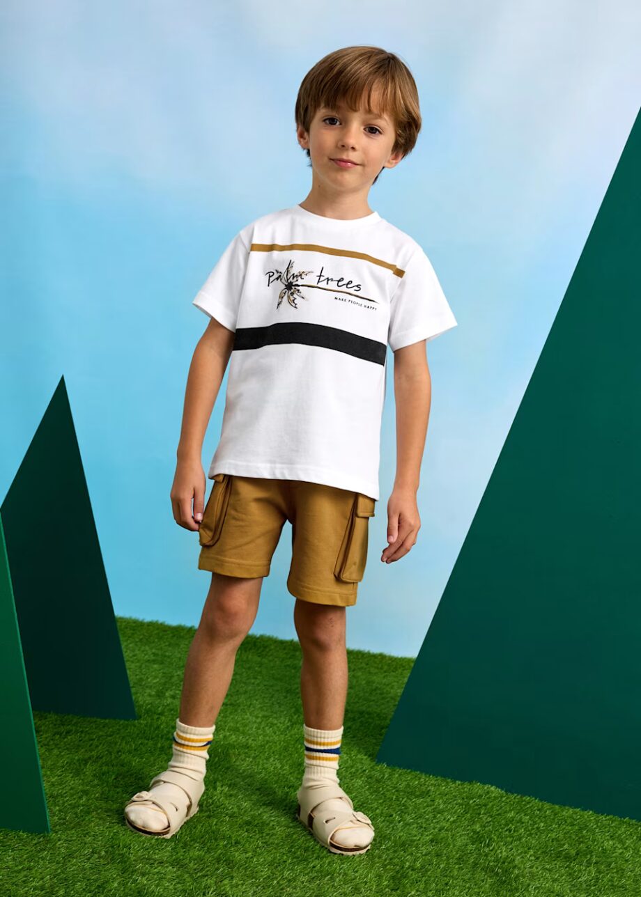 Conjunto bermuda cargo - 3605 - Mayoral