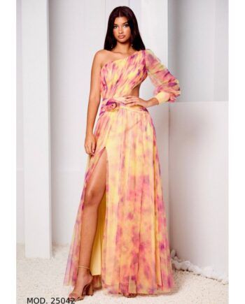 Vestido largo - 25042 - Alma Gemela