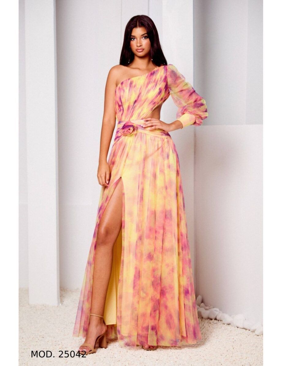 Vestido largo - 25042 - Alma Gemela