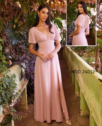 Vestido largo - 24012 - Alma Gemela