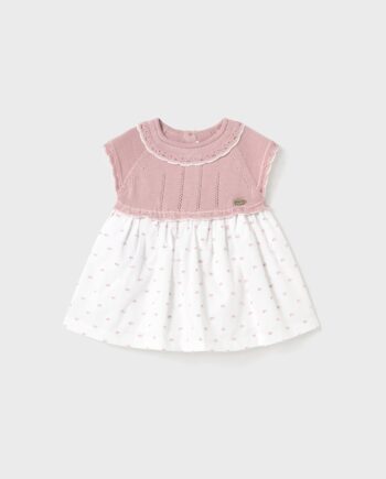 Vestido combinado tricot - 1849 -Mayoral