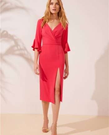 Vestido midi - 48574 - Arggido