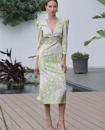 Vestido midi - 24300 - Betzzia