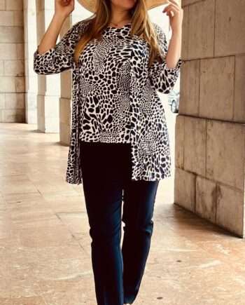 Chaqueta animal print - 60332 - Roberto Villena