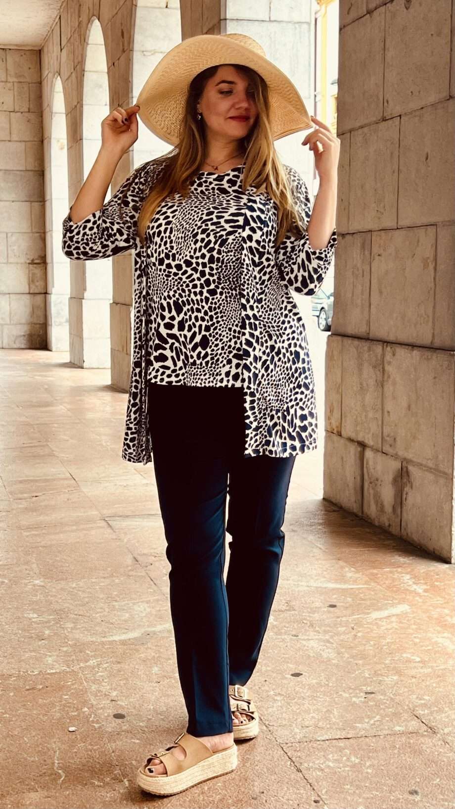 Chaqueta animal print - 60332 - Roberto Villena