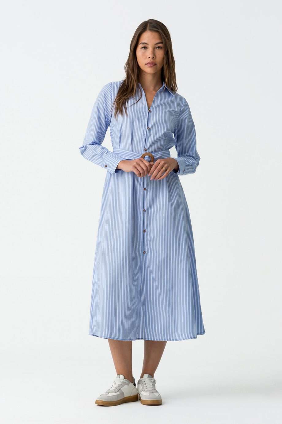 Vestido camisero - 10059328 - Tiffosi