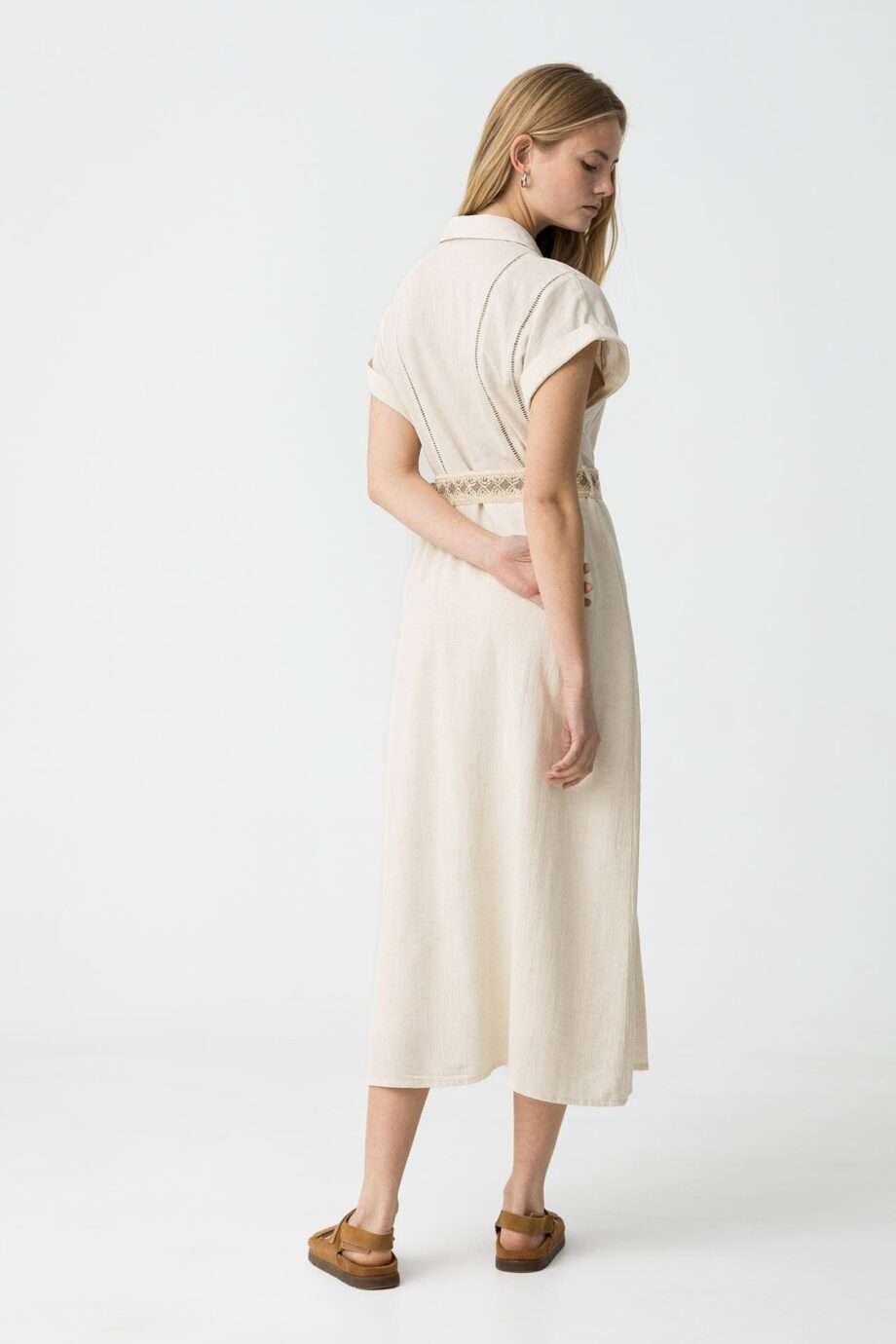Vestido camisero - 10059553 - Tiffosi - Imagen 2