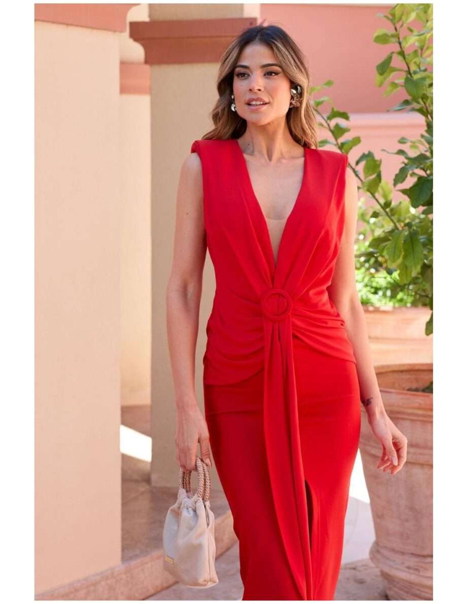 Vestido midi - - Marta en Brazil