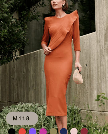 Vestido midi - M118 - Marta en Brazil