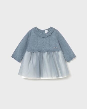 Vestido tricot y tull - 2815 - Mayoral