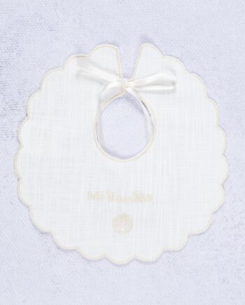 Babero bautizo - 01152 - Mikamama